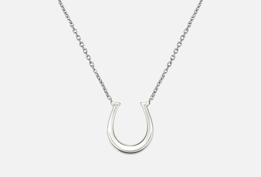 Изображение товара Колье серебряное BALTSILVER с подковой lucky для женщин
