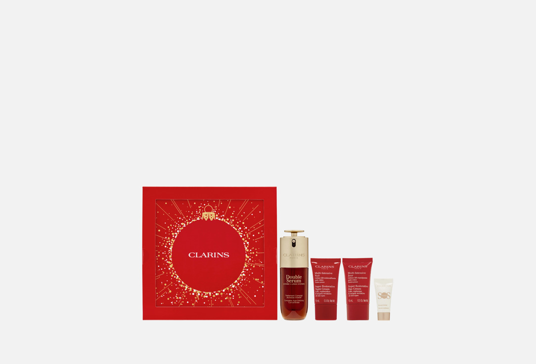 

Набор для лица CLARINS, DS & SUPER RESTORATIVE HOLIDAY 4 шт