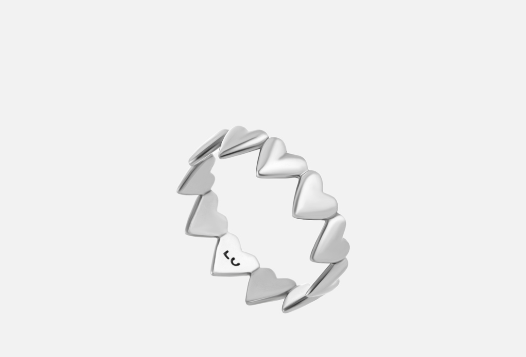 Изображение товара Кольцо серебряное LU JEWEL Queen of hearts размер 16,5