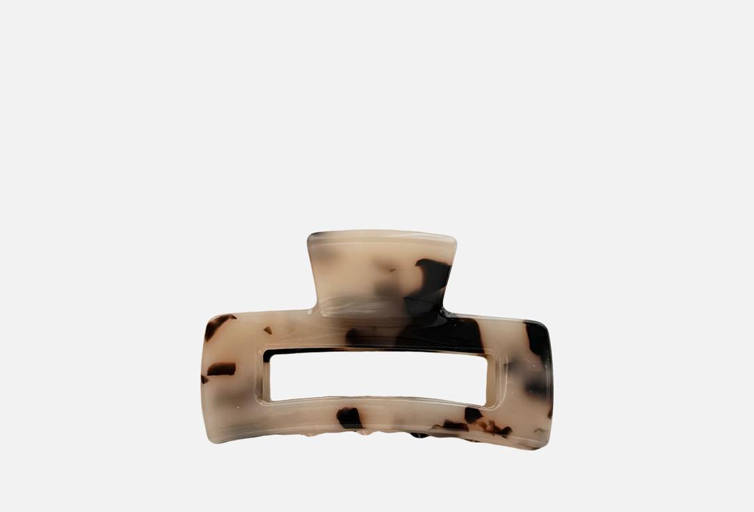 Изображение товара Стильный бежево-черный краб для волос New Look 4,5x2,5 см