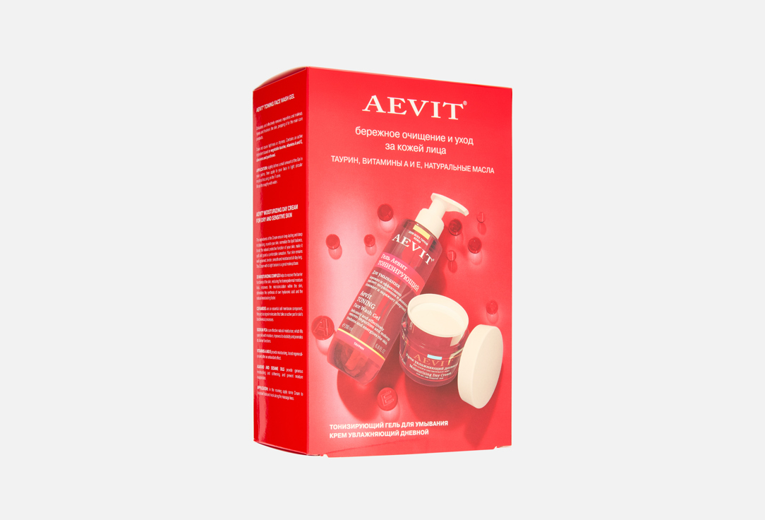 

Набор для ухода за кожей лица AEVIT, Бережное очищение и уход за кожей 2 шт