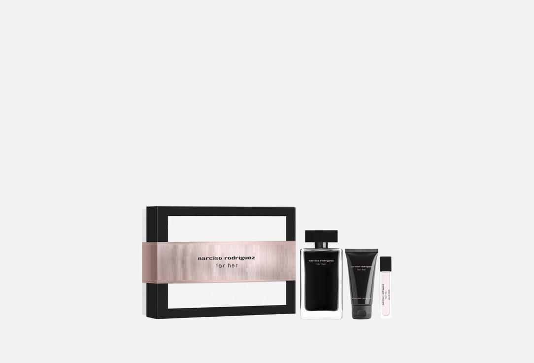 

Парфюмерный набор NARCISO RODRIGUEZ, For Her 3 шт
