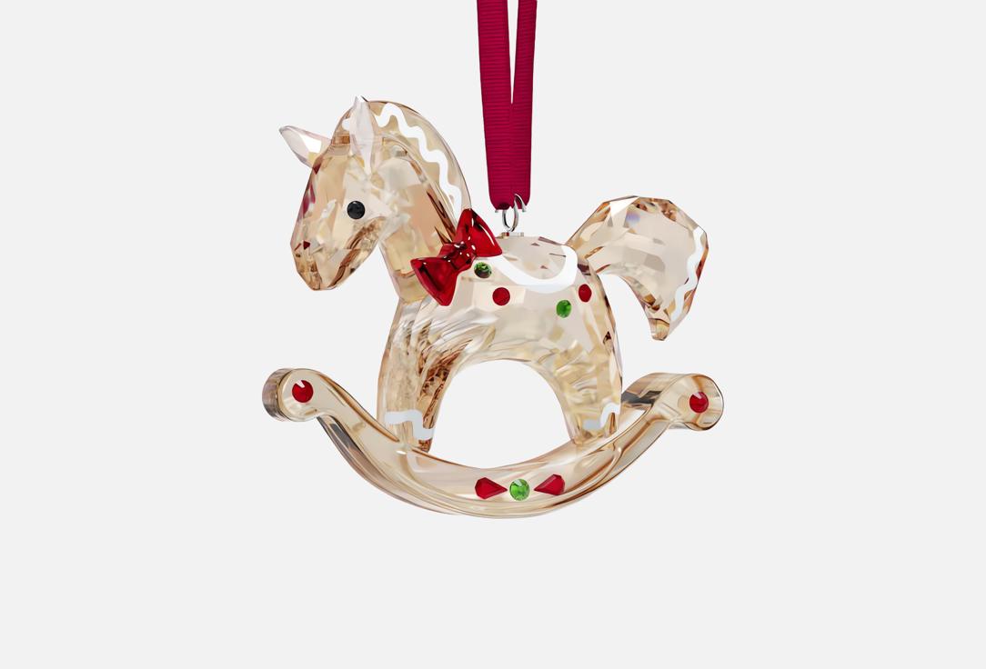 Изображение товара Елочная игрушка Swarovski Gingerbread Rocking Horse Holiday Cheers украшение для елки