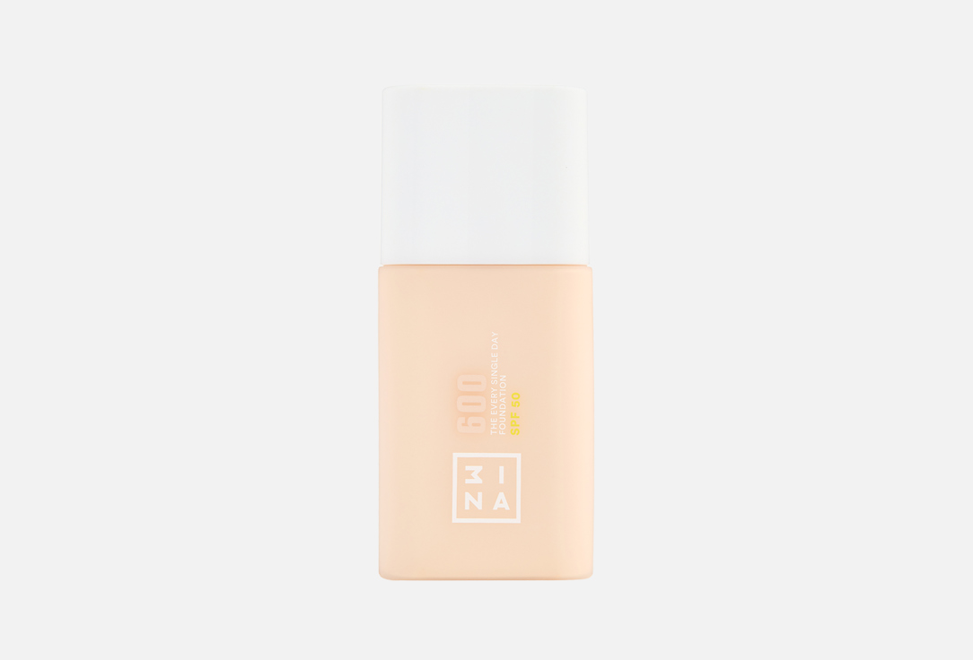 Легкая тональная основа для лица SPF 50 3INA THE EVERY SINGLE DAY FOUNDATION 30 мл