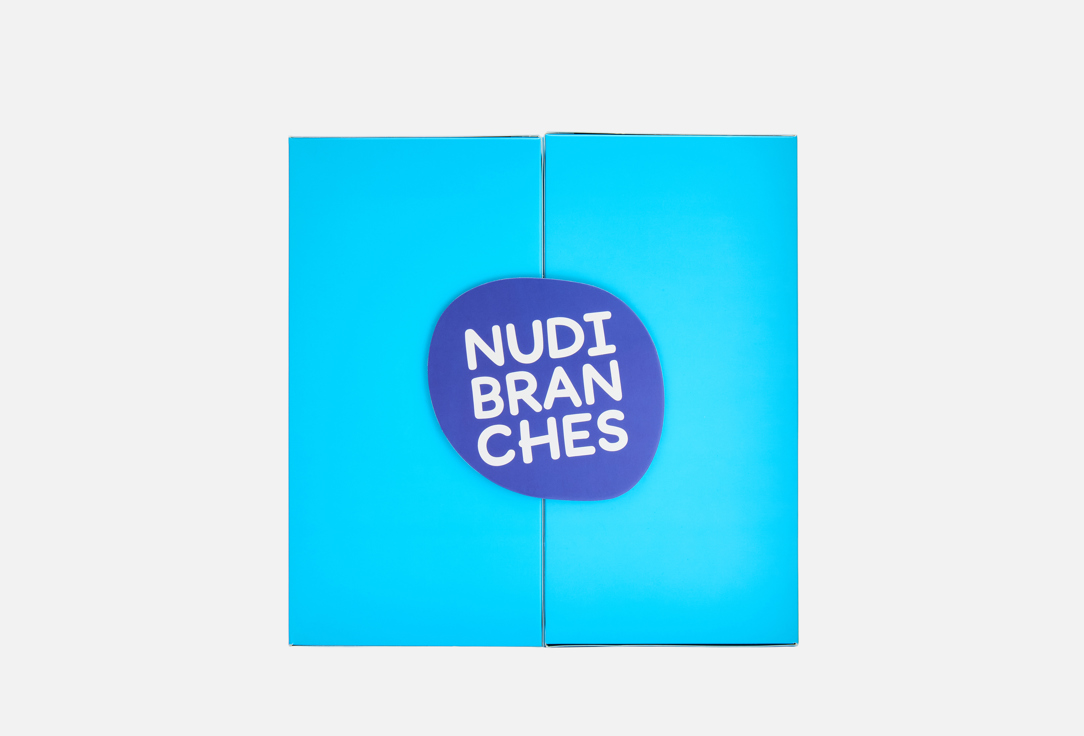 Изображение товара Адвент календарь для детей Nudibranches Find play repeat с сюрпризами и уходовыми средствами