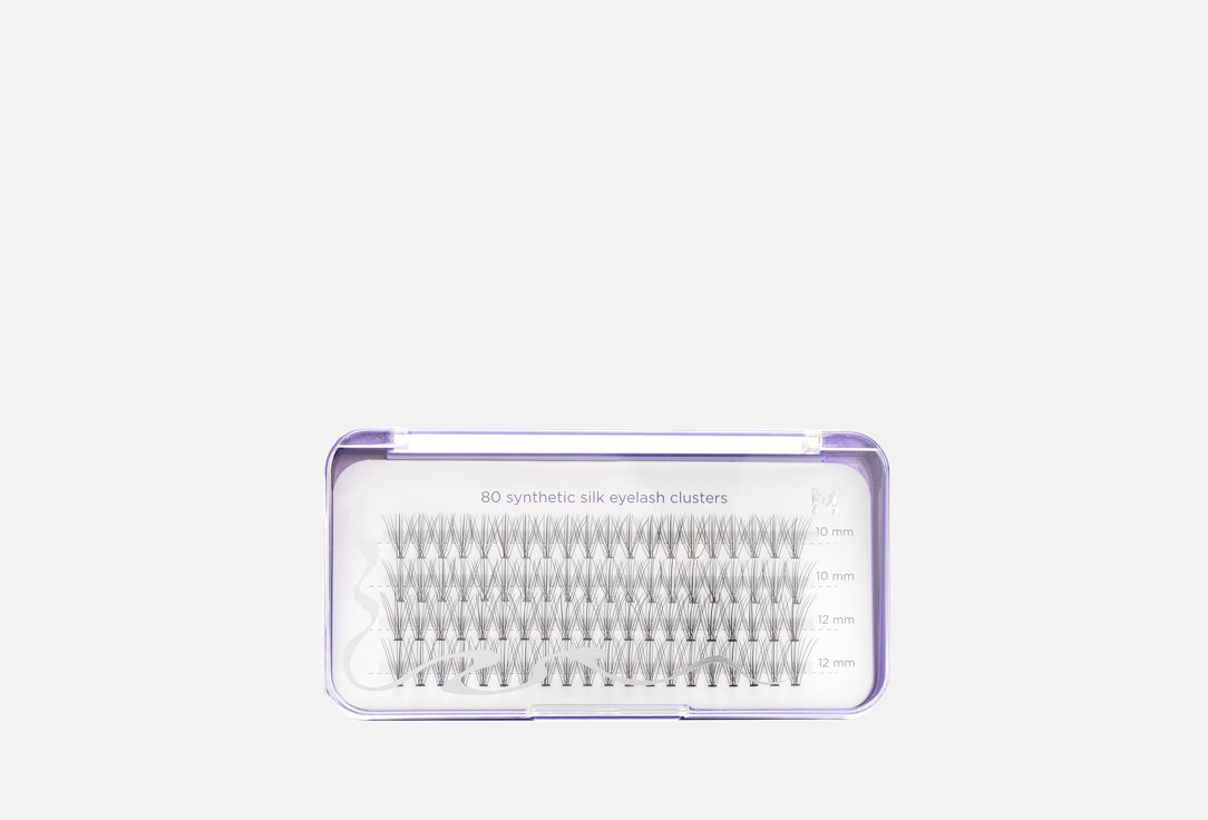 

Пучковые ресницы MANLY PRO, Silk, 10, 12 mm 80 шт