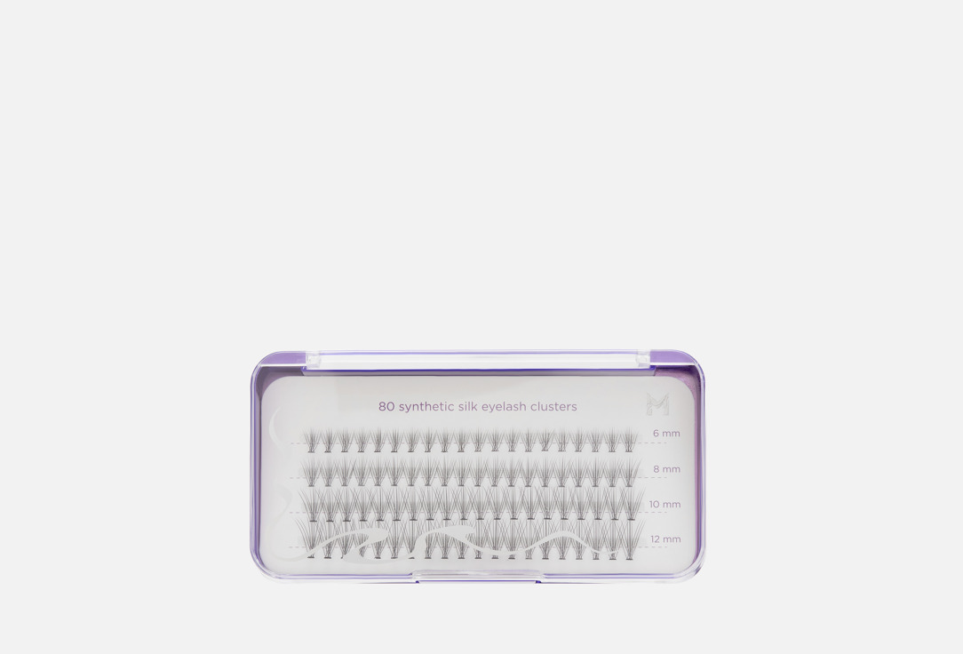 

Пучковые ресницы MANLY PRO, Silk, 6, 8, 10, 12 mm 80 шт