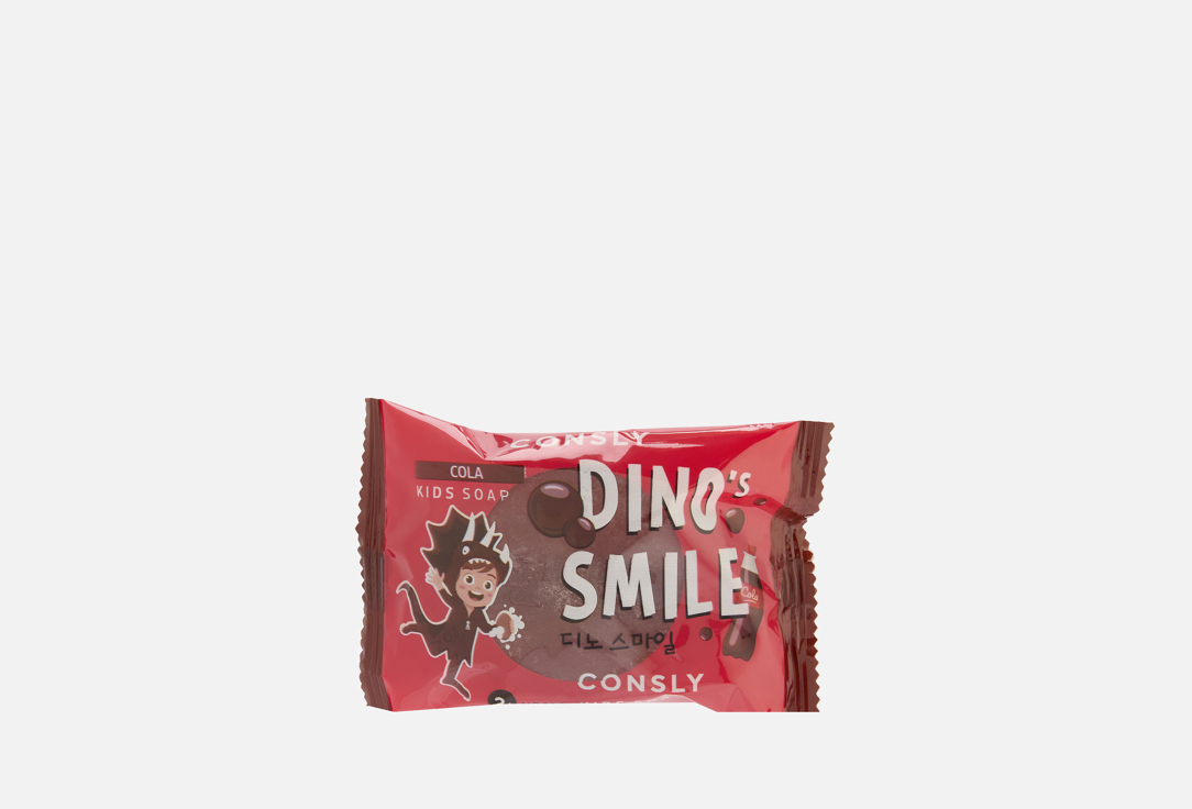 

Детское мыло CONSLY, DINO's SMILE Cola 90 г