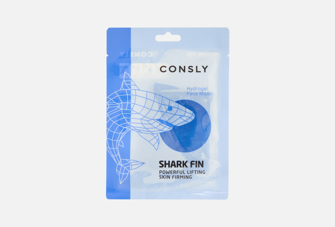 

Гидрогелевая маска для лица CONSLY, Shark Fin 1 шт