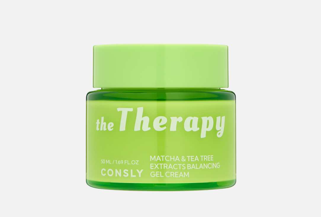 Изображение товара Балансирующий гель-крем для лица CONSLY Matcha Biome Oil-free 50 мл для жирной кожи