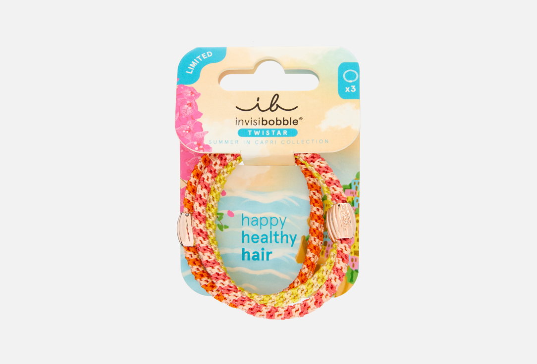 Изображение товара Резинки для волос Invisibobble Summer in Capri Tuscany Twist