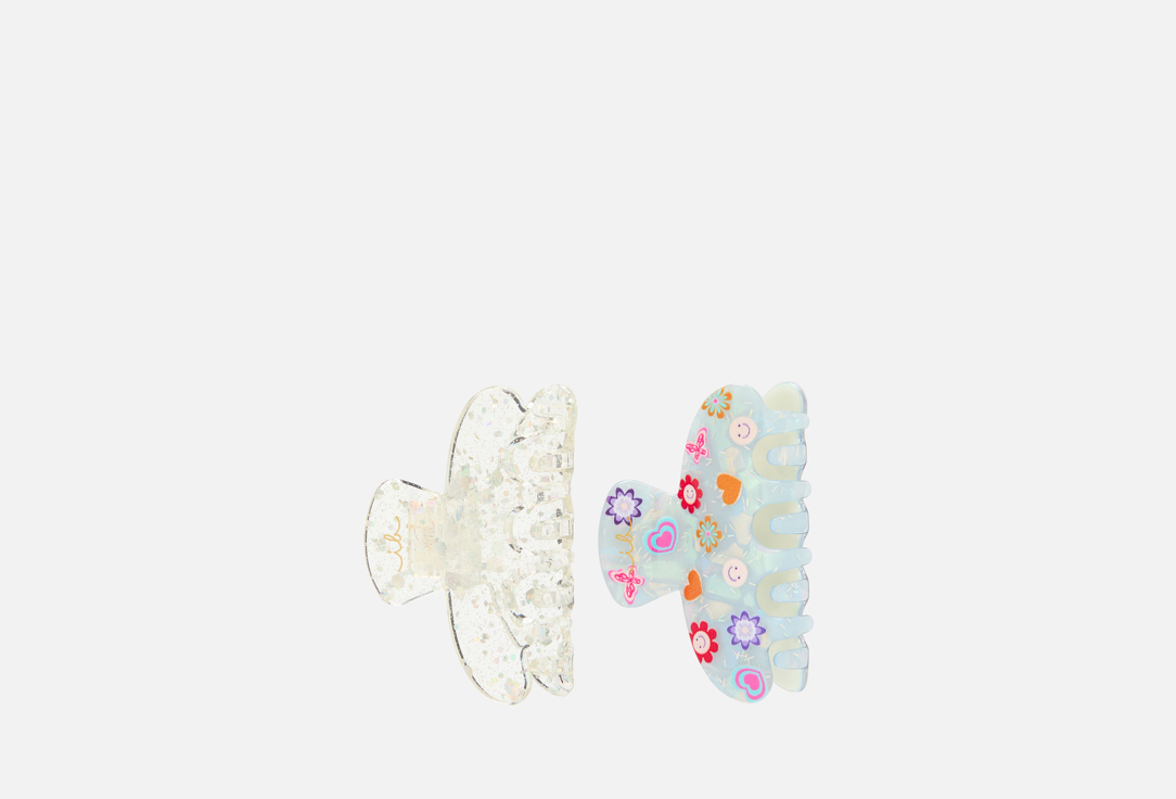 

Заколка-крабик для волос INVISIBOBBLE, Clipstar Cosmic Glow 2 шт