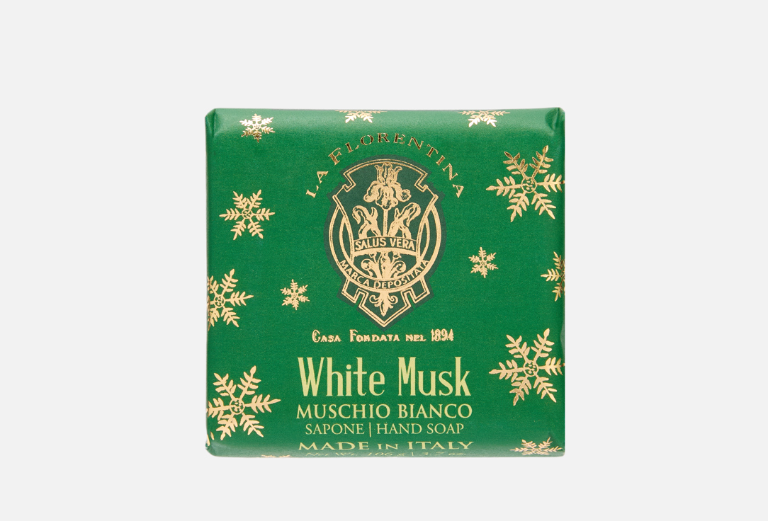 

Мыло для рук LA FLORENTINA, White musk 106 г