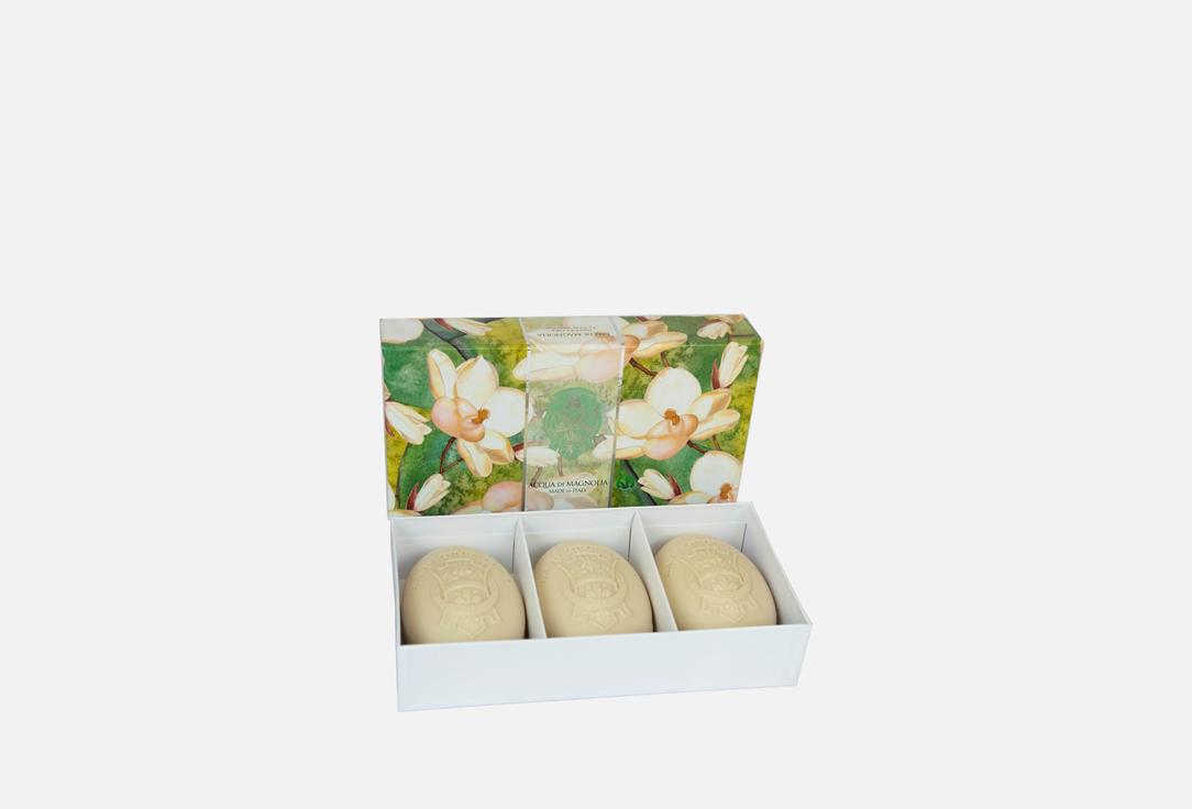 Изображение товара Набор мыла для рук LA FLORENTINA Fresh magnolia натуральное гидрующее средство