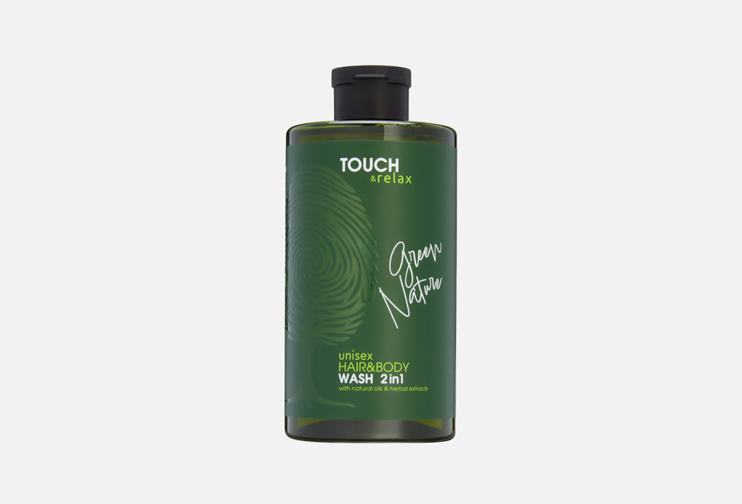 

Гель для душа 2 в 1 TOUCH&RELAX, GREEN NATURE 450 мл