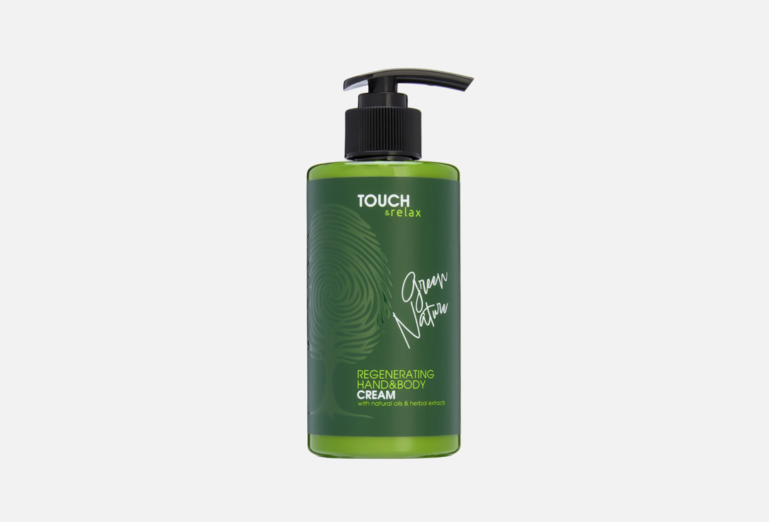 

Восстанавливающий крем для рук и тела TOUCH&RELAX, GREEN NATURE 320 мл