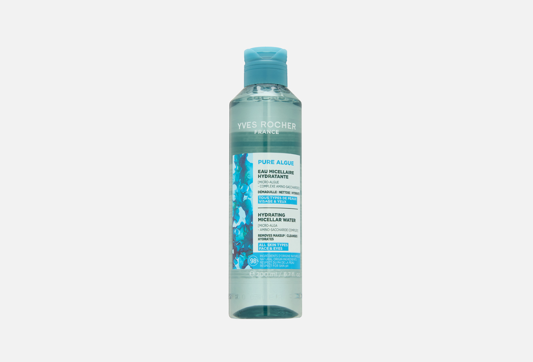 

Мицеллярная вода YVES ROCHER, Hydrating 200 мл