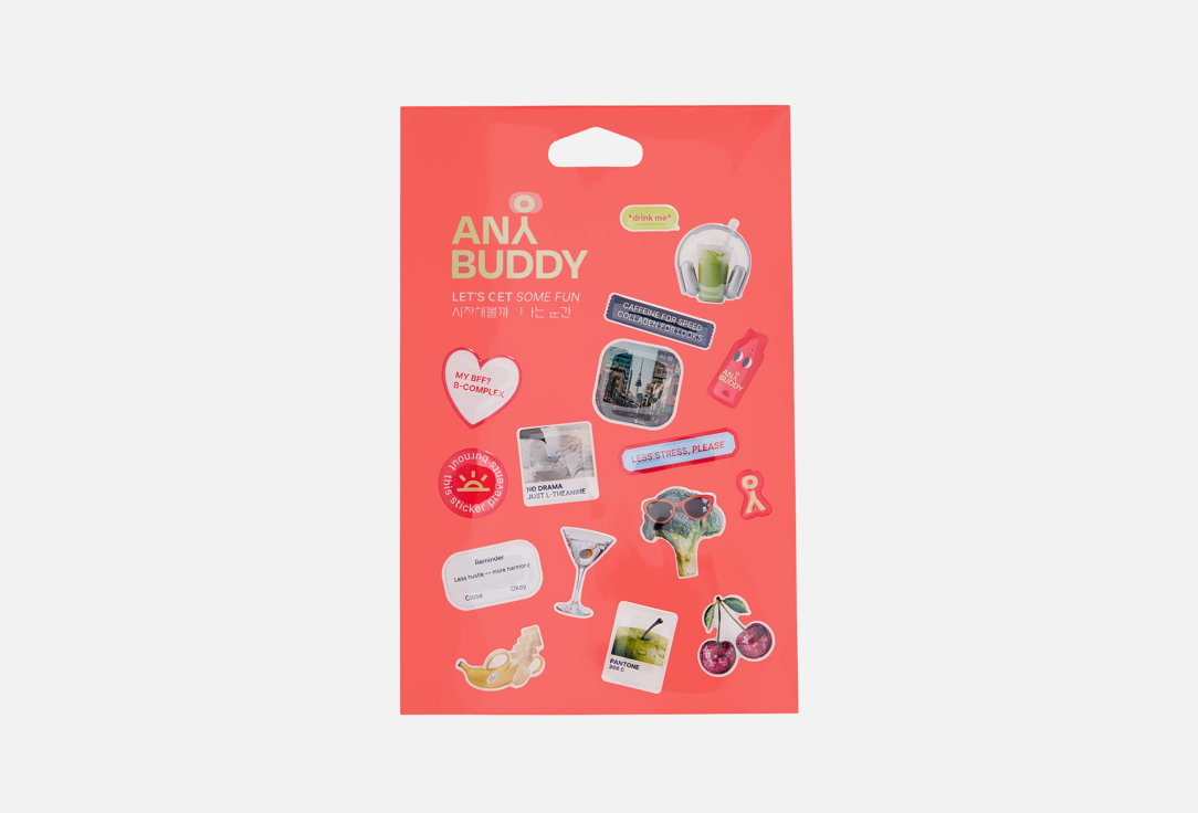 

стикерпак ANY BUDDY, Let’s get some fun 1 шт