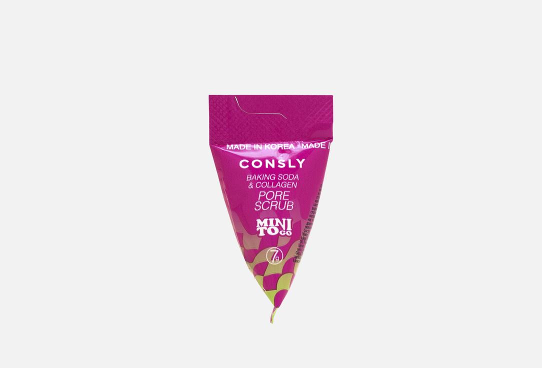 

Скраб для лица CONSLY, Mini To Go Baking Soda & Collagen Pore 7 г
