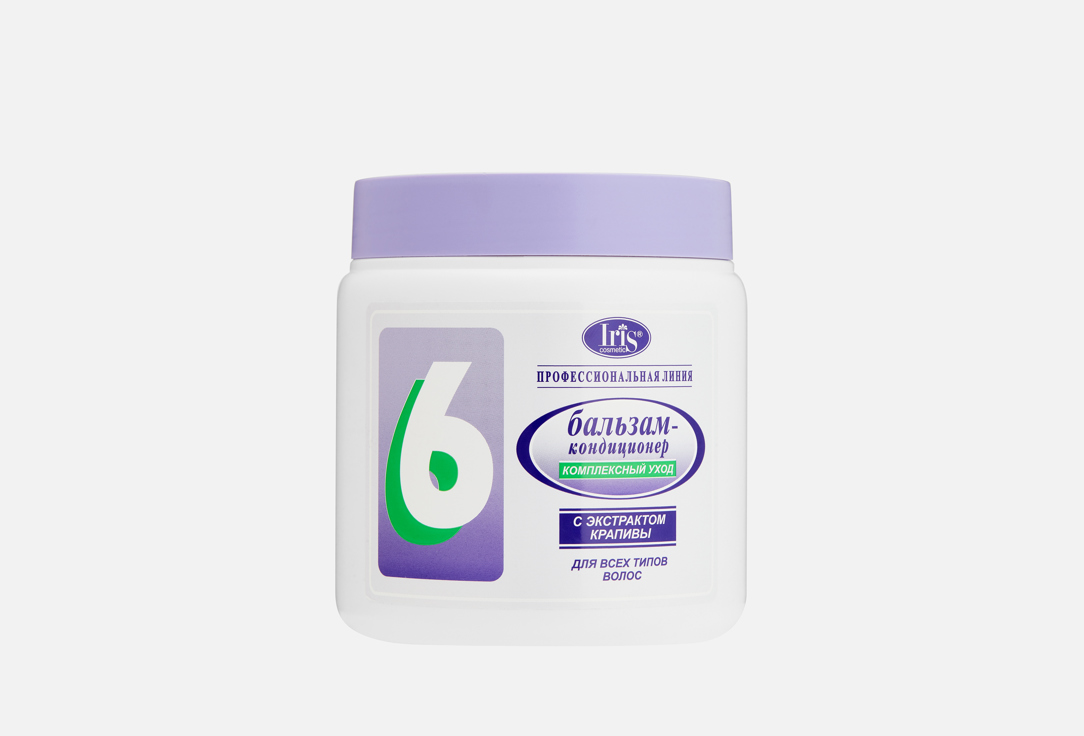 

Бальзам-кондиционер для волос IRIS COSMETIC, Комплексный уход 500 мл