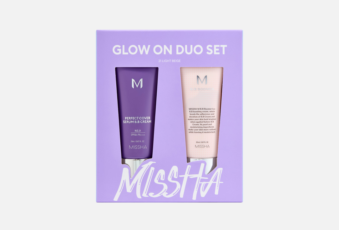 

Набор средств для макияжа лица MISSHA, Glow 21 2 шт