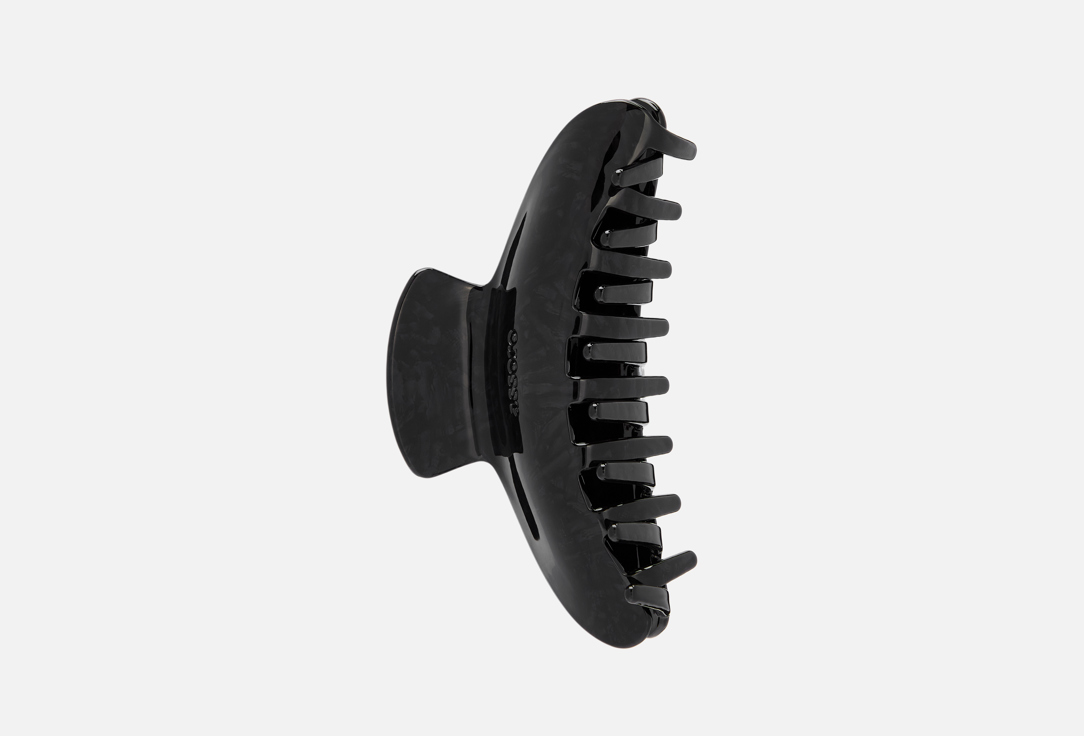 Изображение товара Краб для волос Assoro Черный нефрит экологичный аксессуар 9 см