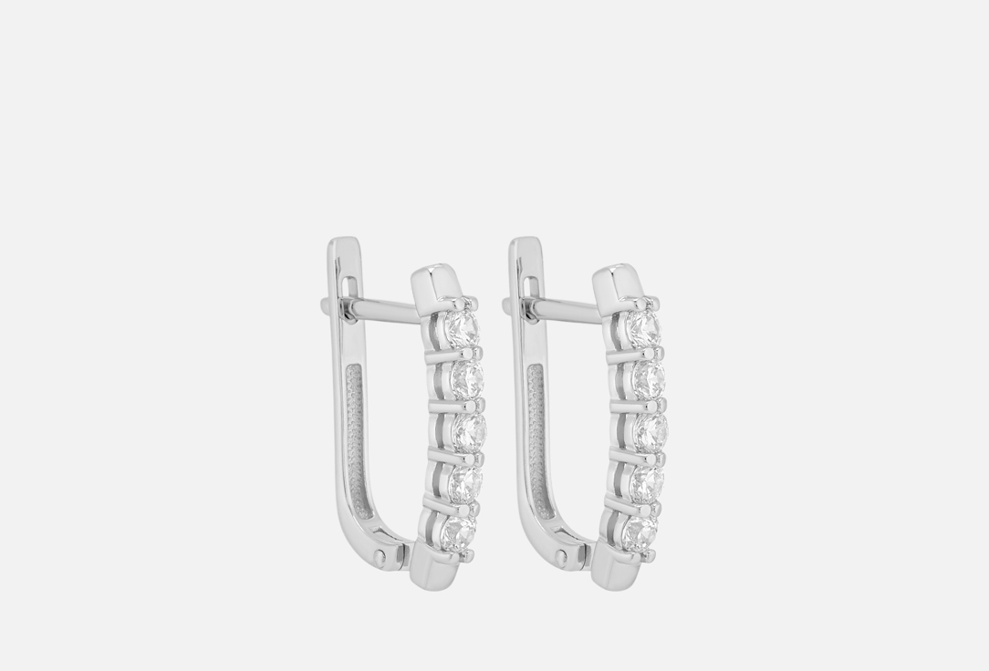 

Серьги Серебряные GOLDSMITH, С фианитами 2 шт