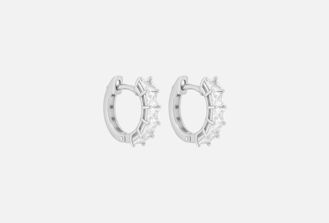 

Серьги Серебряные GOLDSMITH, С фианитами 2 шт