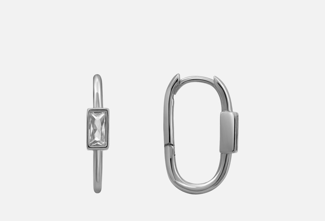 

Серьги серебряные SOLARE MONDO, Багет 2 шт