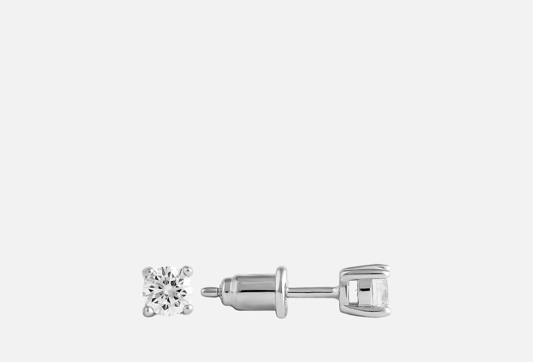 

Серьги серебряные SOLARE MONDO, Классика 2 шт