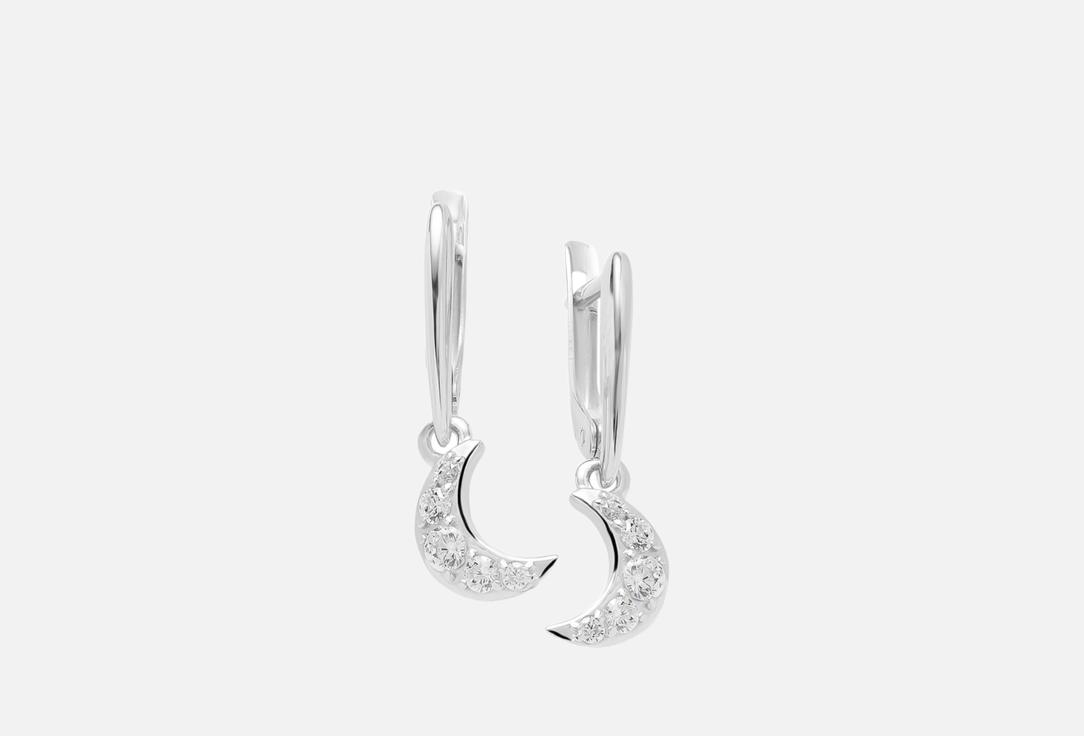 Изображение товара Серьги серебряные Pepela Jewelry Полумесяцы