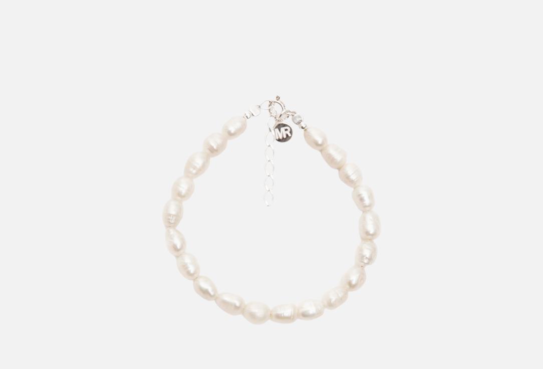 Изображение товара Серебряный браслет LOVEMIRRO с натуральным жемчугом 925 пробы для женщин