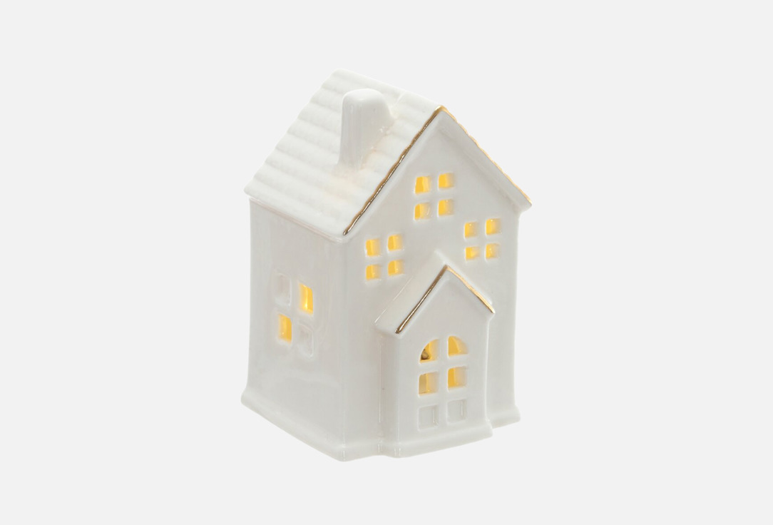 Изображение товара Фигурка декоративная topgift Домик, с подсветкой, 5х5х10 см