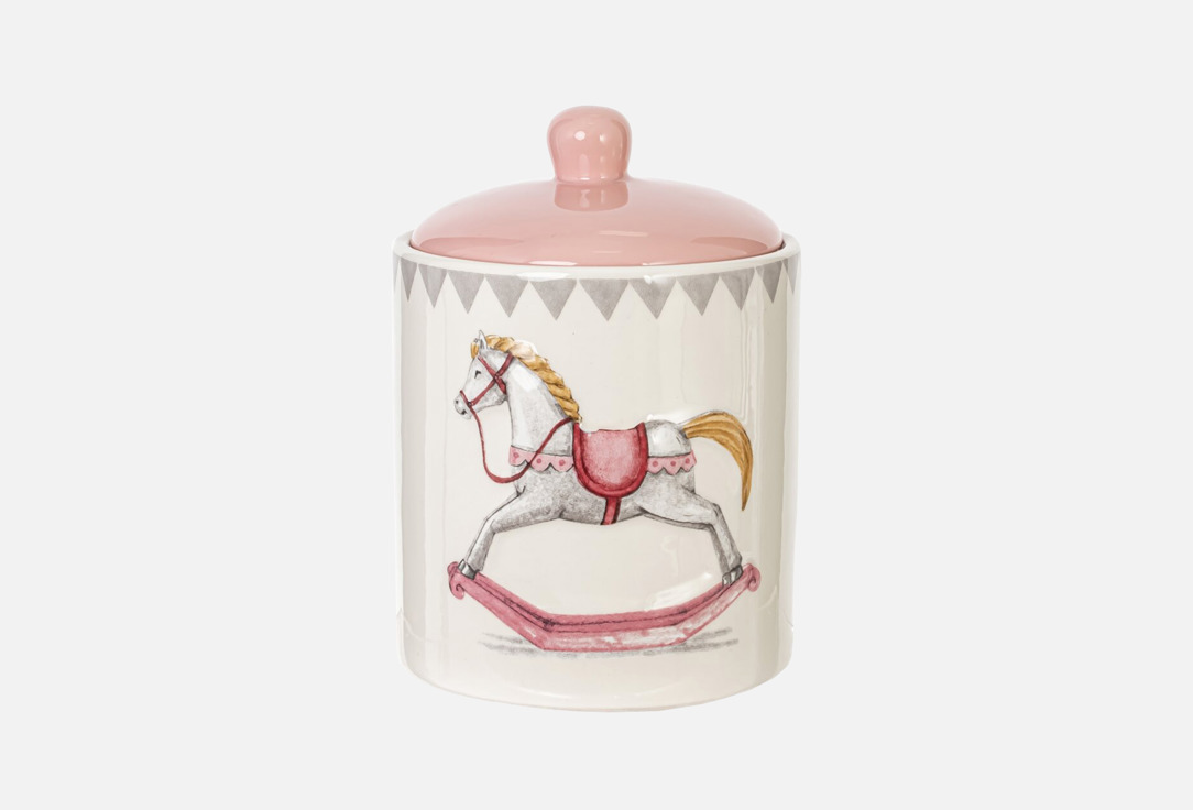 Изображение товара Емкость для сыпучих продуктов topgift лошадка-качалка
