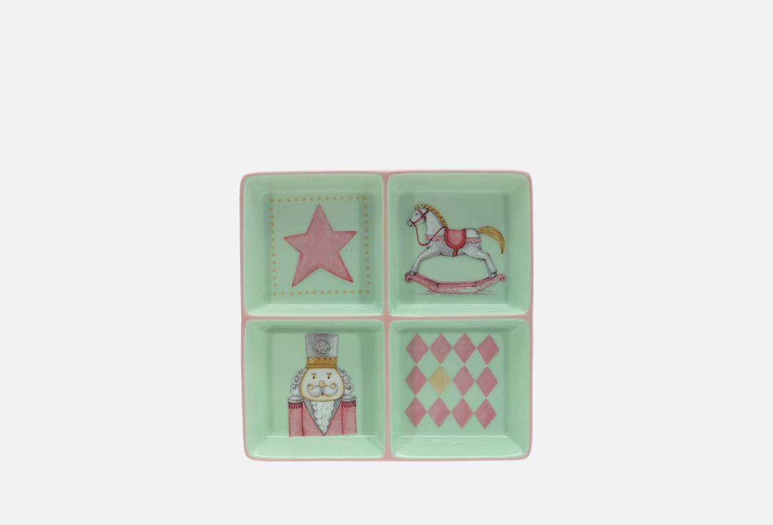 Изображение товара Менажница topgift Лошадка, 20х20х3 см