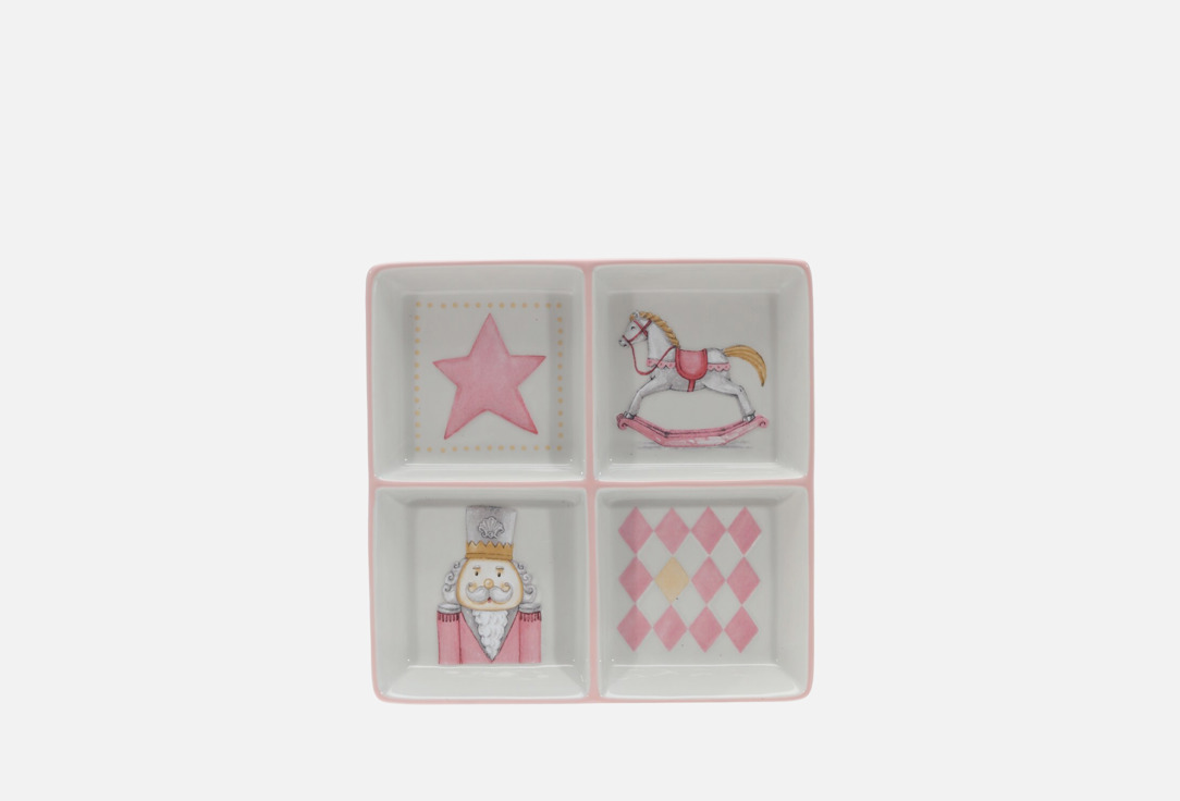 Изображение товара Менажница topgift Лошадка, 20х20х3 см