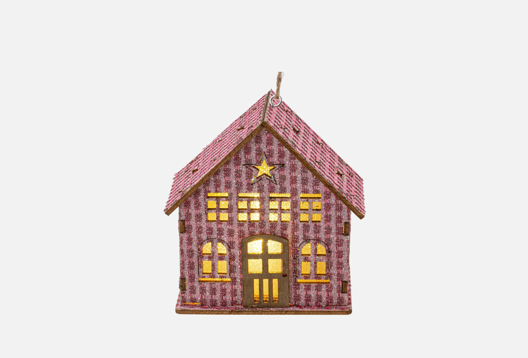Изображение товара Изделие декоративное с подсветкой topgift Домик, 9,5х5,5х10,5 см