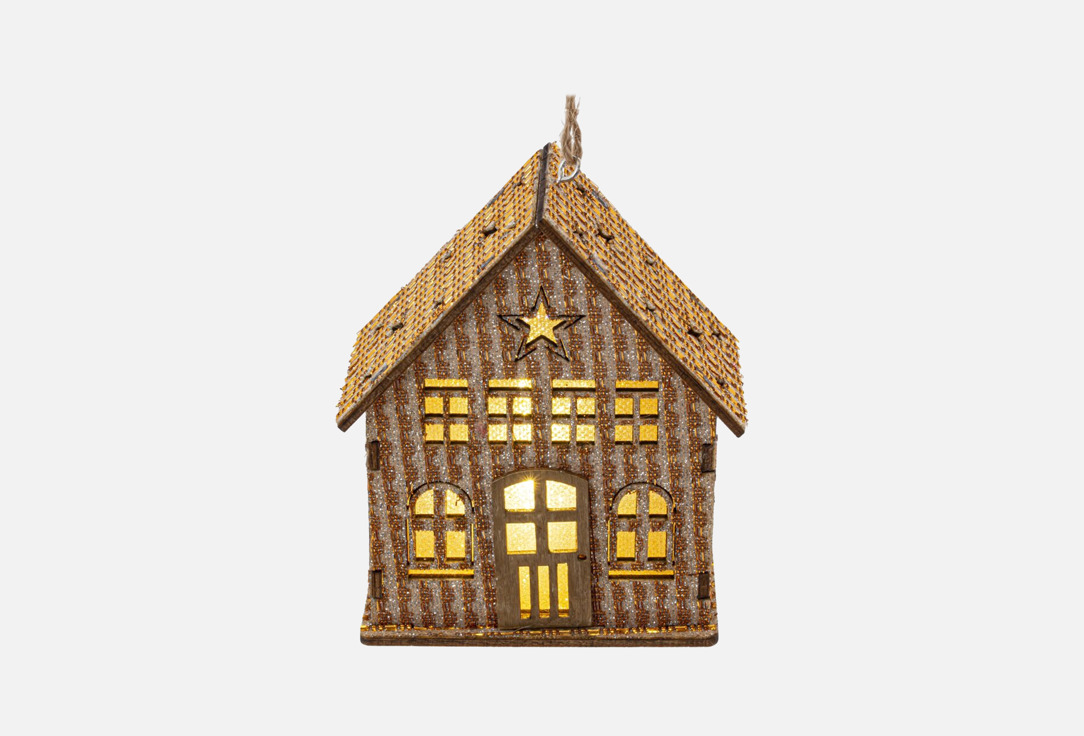Изображение товара Изделие декоративное с подсветкой topgift Домик, 9,5х5,5х10,5 см