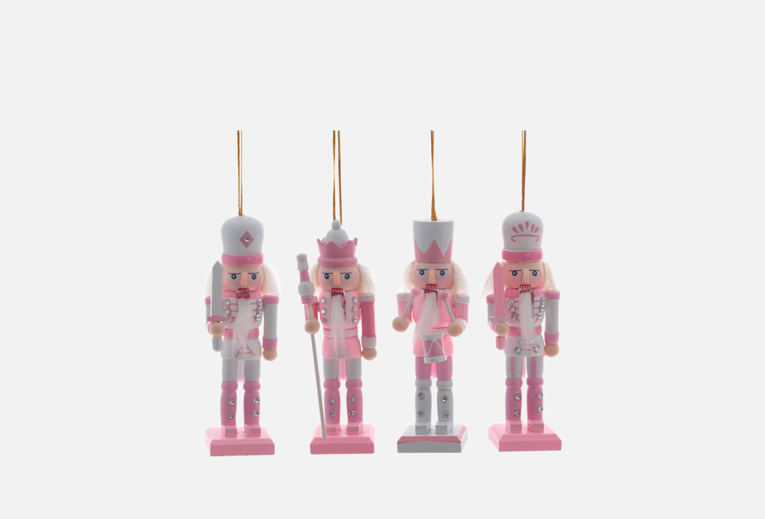 Изображение товара Набор новогодних украшений topgift Щелкунчик, 19х4х13,5 см