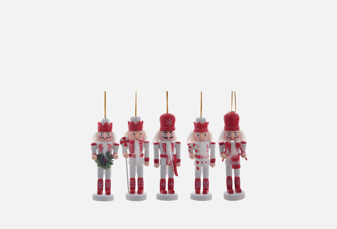 Изображение товара Набор новогодних украшений topgift Щелкунчик, 23х4х13,5 см