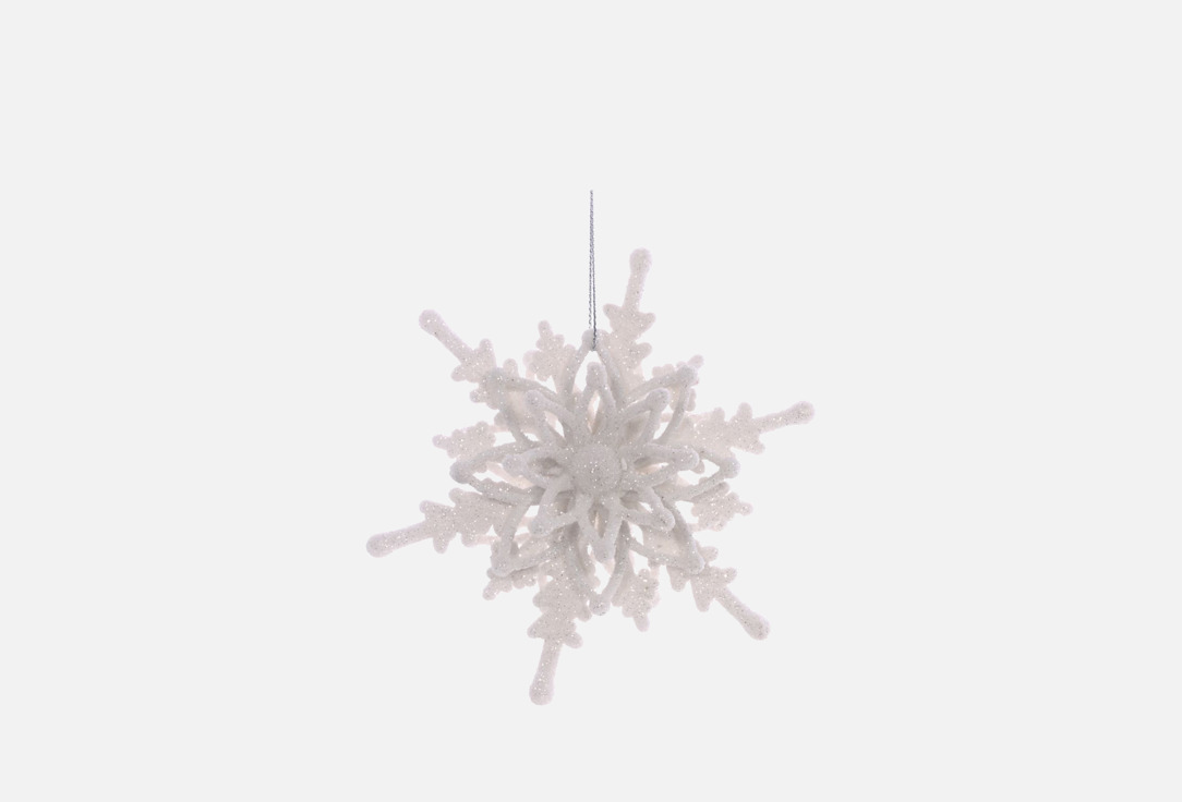 Изображение товара Украшение новогоднее topgift Снежинка, 12х5х12 см