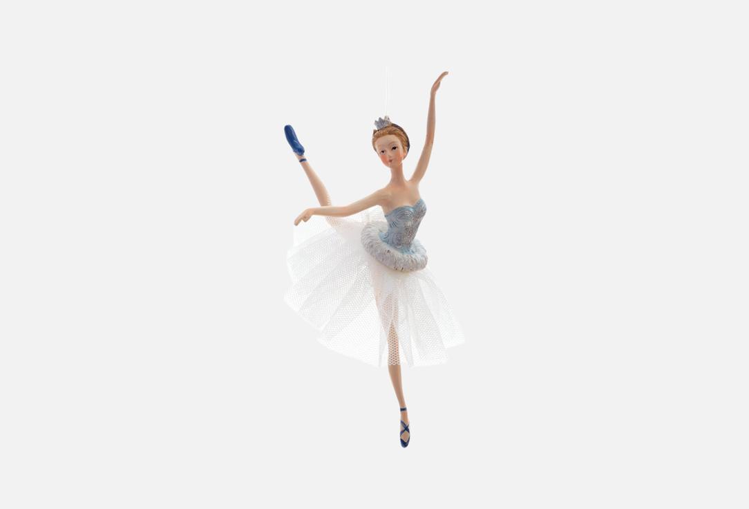 Изображение товара Декоративная подвесная балерина для елки 16,5x9x18 см Topgift