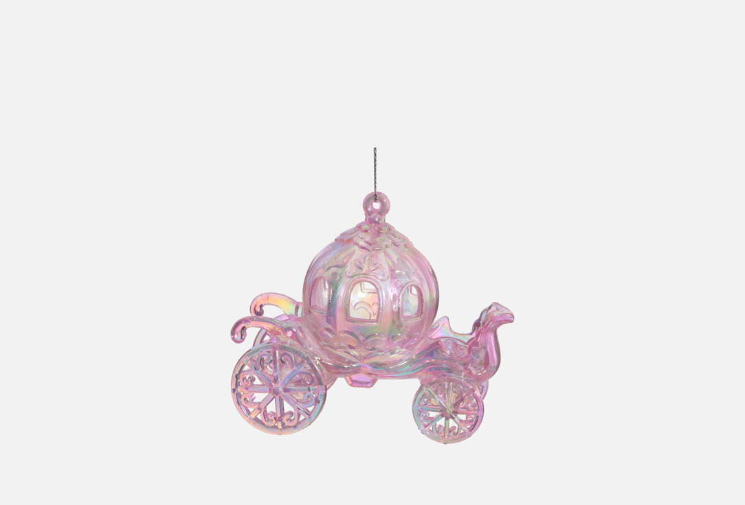 

Изделие декоративное подвесное TOPGIFT, Мультиколор, Карета, 11х5,5х10 см 1 шт