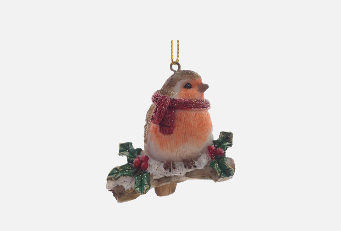 Изображение товара Изделие декоративное подвесное topgift Птичка, 5х3,5х5,5 см