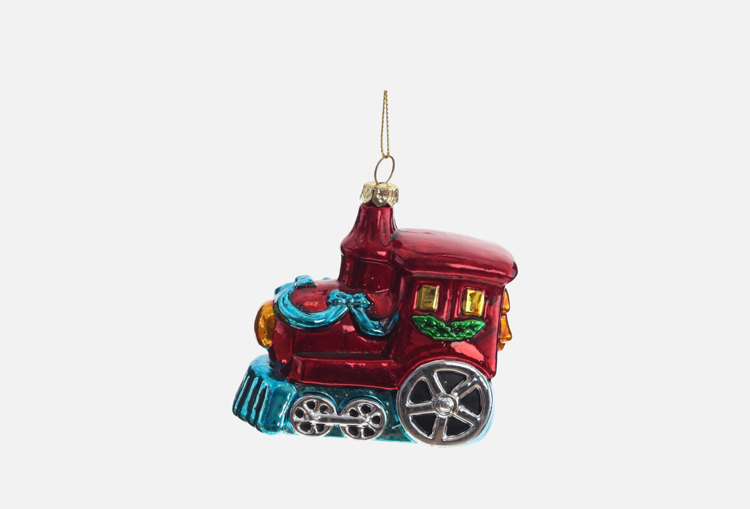Изображение товара Украшение новогоднее topgift Паровоз, 9,5х5х10 см
