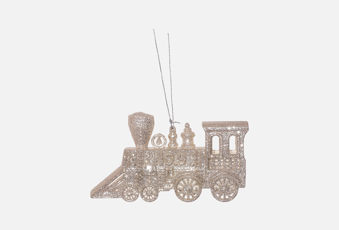 Изображение товара Новогоднее украшение поезда topgift 12х3х6,5 см