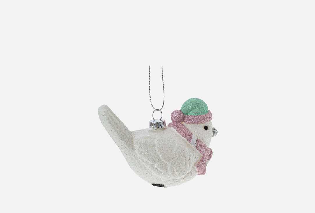 Изображение товара Украшение новогоднее topgift Птичка, 11,5х6х8,5 см