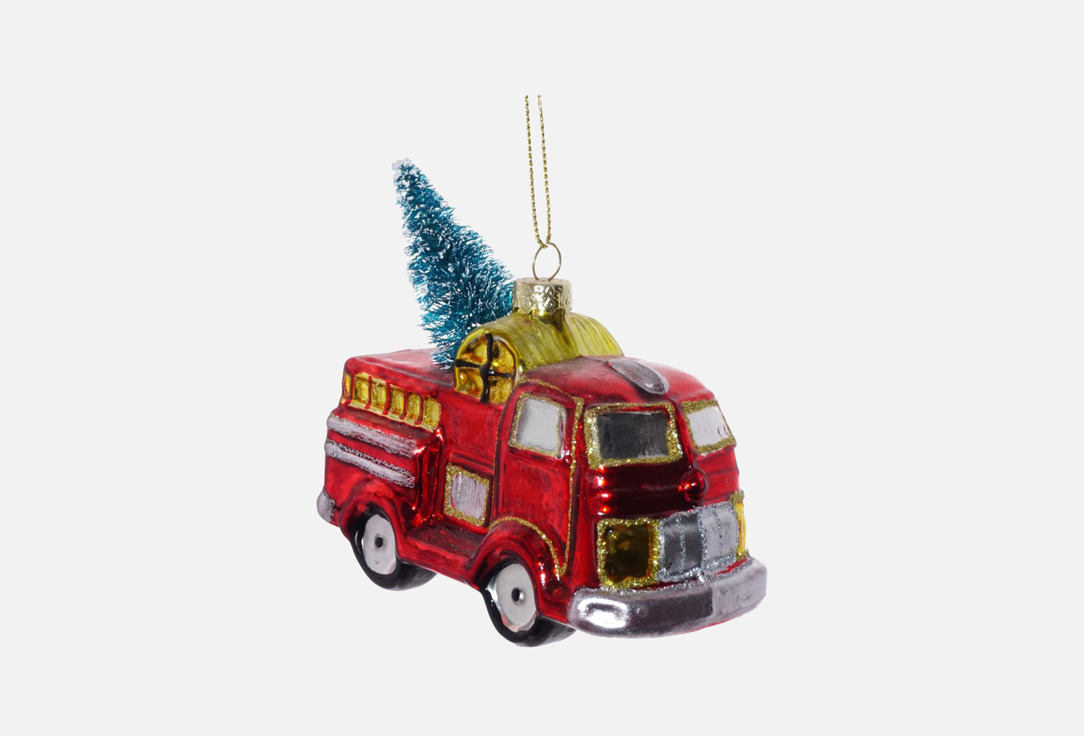 Изображение товара Украшение новогоднее topgift Автобус, 11х5,5х8 см