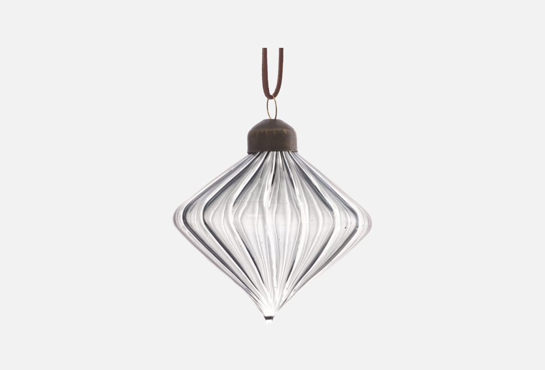 Изображение товара Украшение новогоднее topgift Капля, 8х8х9,5 см