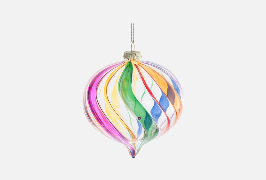 Изображение товара Украшение новогоднее topgift Капля, 9х9х11 см